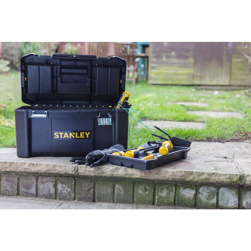 19" Metal Latch Toolbox with Organiser (STANLEY STST1-75521)