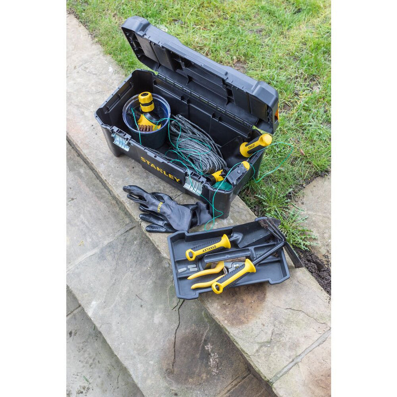 19" Metal Latch Toolbox with Organiser (STANLEY STST1-75521)