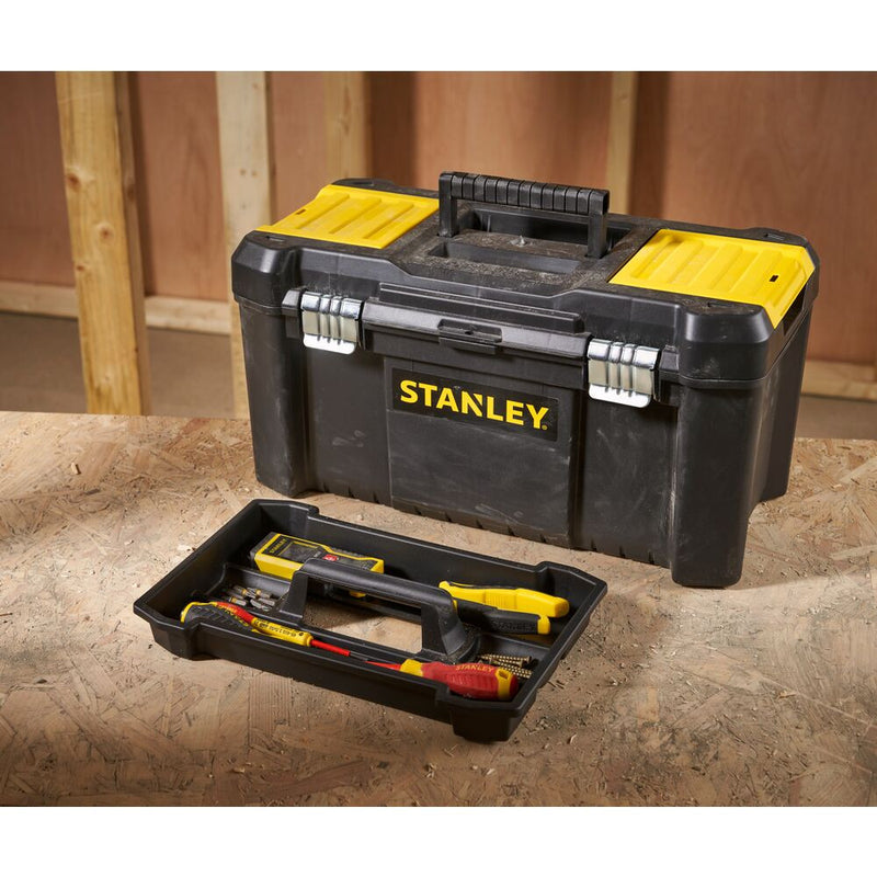 19" Metal Latch Toolbox with Organiser (STANLEY STST1-75521)
