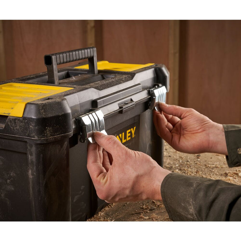19" Metal Latch Toolbox with Organiser (STANLEY STST1-75521)