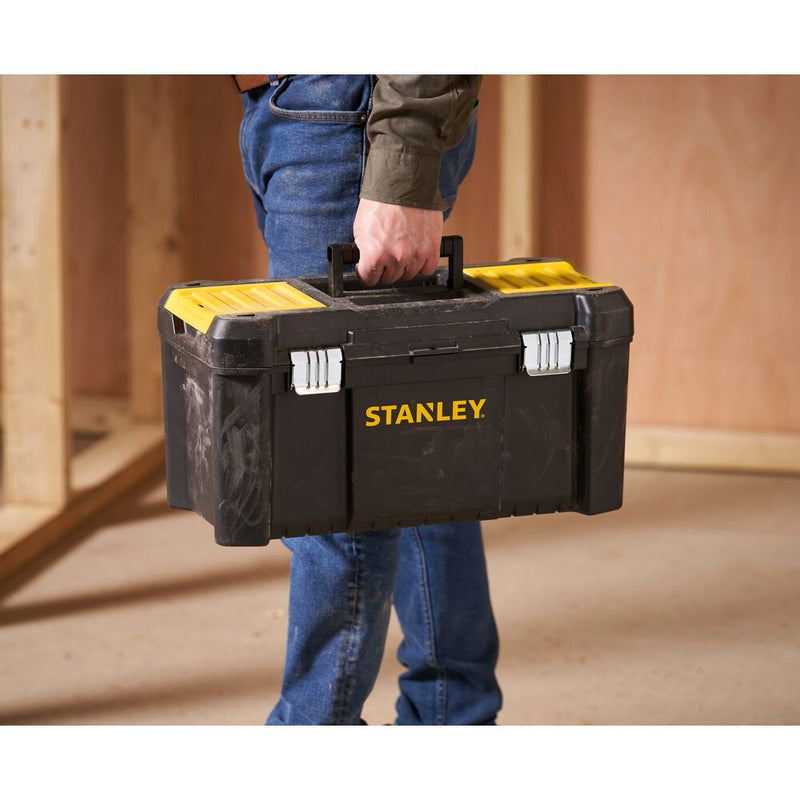 19" Metal Latch Toolbox with Organiser (STANLEY STST1-75521)