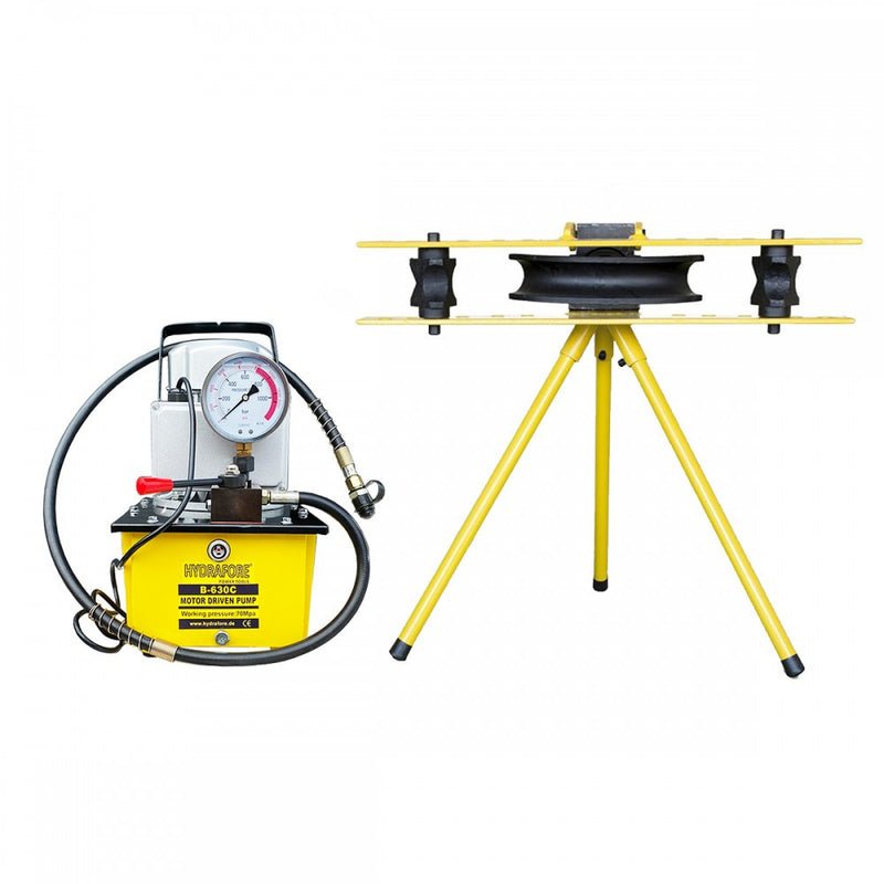 Hidraulikus csőhajlító - Elektromos tápegységgel, 13T (1/2" - 2", 21,3-60mm) (W-2D)