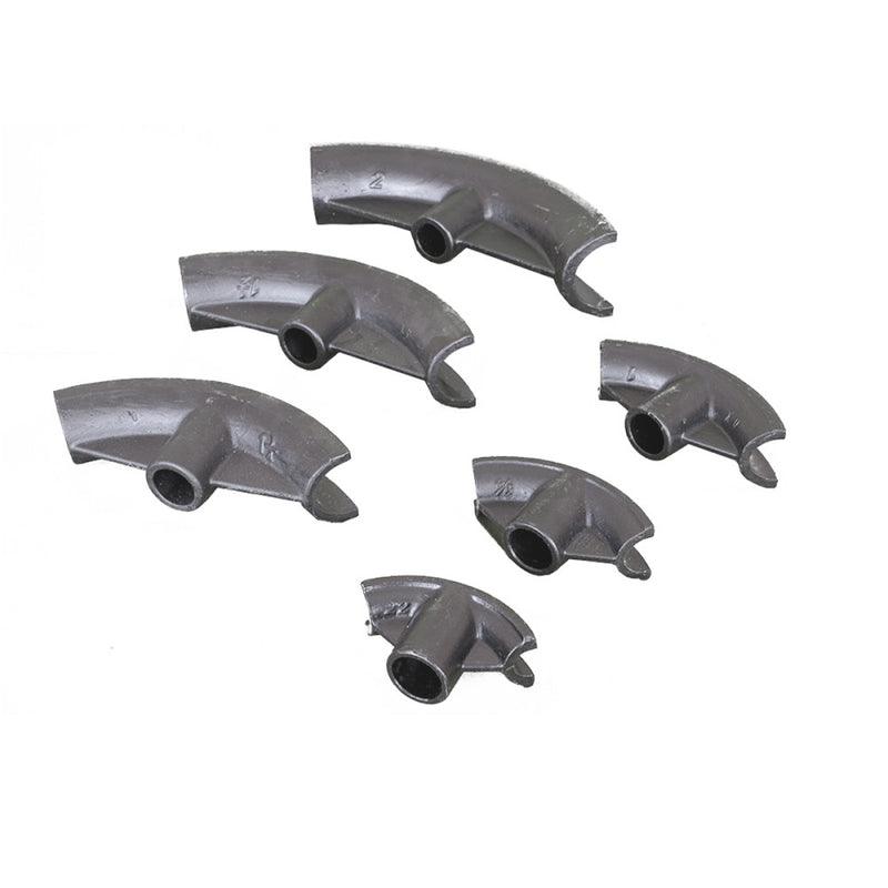 Hidraulikus csőhajlító, beépített sűrített levegős és kézi tápegységgel, állványos (13T; 1/2"-2"; 21.3-60mm) (W-2Q)