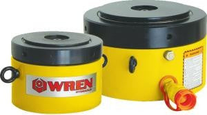 Low profile hydraulic cylinder with safety nut - WREN Hydraulic (SP)