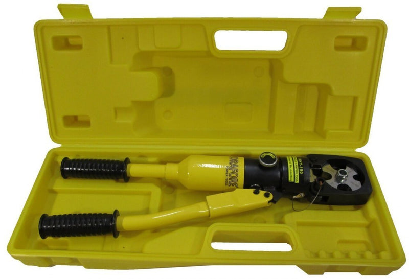Hidraulikus kábelsaru prés automatikus nyomásszabályozó szeleppel (12T, 4-150mm2) (Y-150)