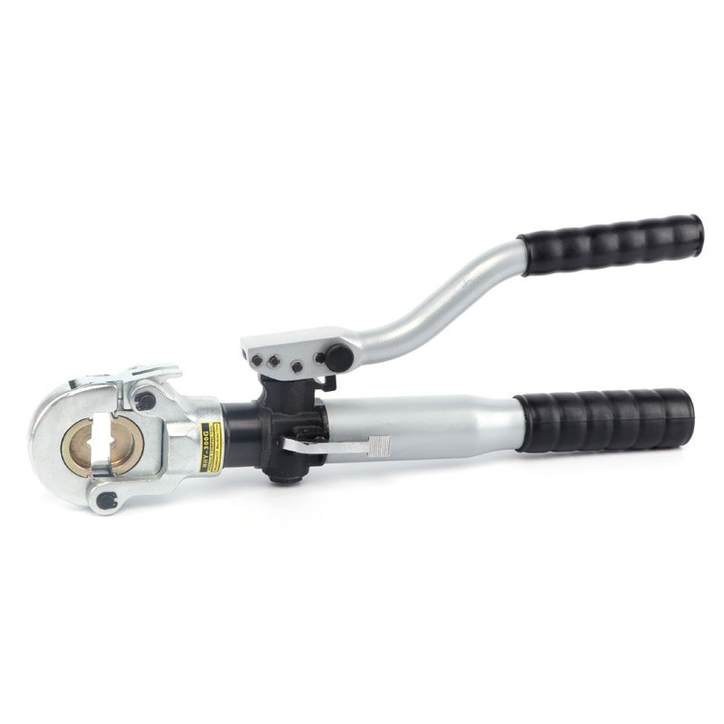 Hidraulikus kábelsaru prés automatikus nyomásszabályozó szeleppel (12T, 16-300mm2) (Y-300G)