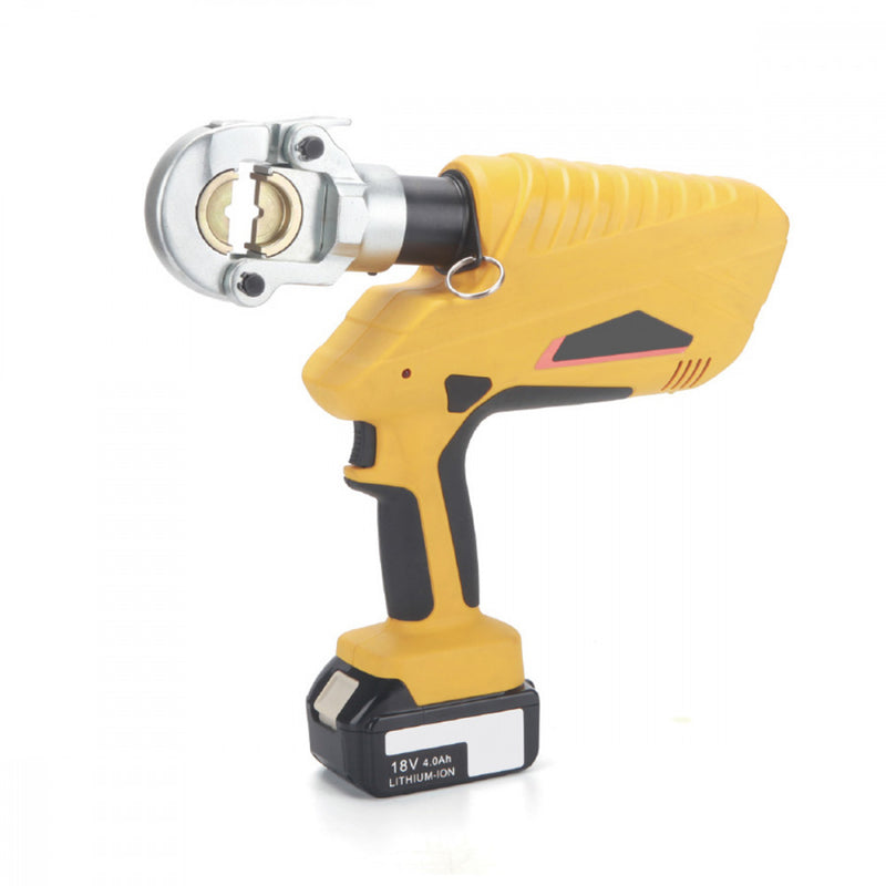 Akkumulátoros kábelsaru prés, krimpelő (6.5T/16-300mm2) 18V/2x4.0Ah (YD-300G)