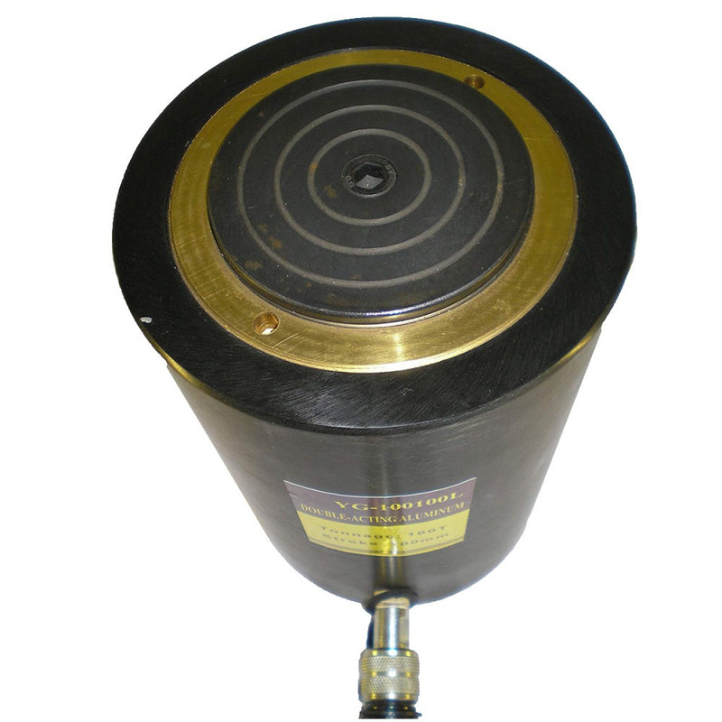 Alumínium hidraulikus munkahenger (100T, 100mm) (YG-100100L)