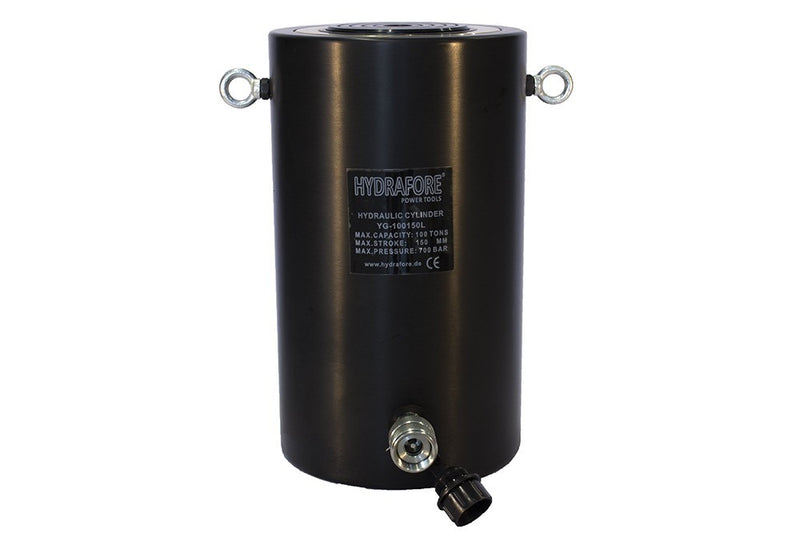 Alumínium hidraulikus munkahenger (100T, 150mm) (YG-100150L)