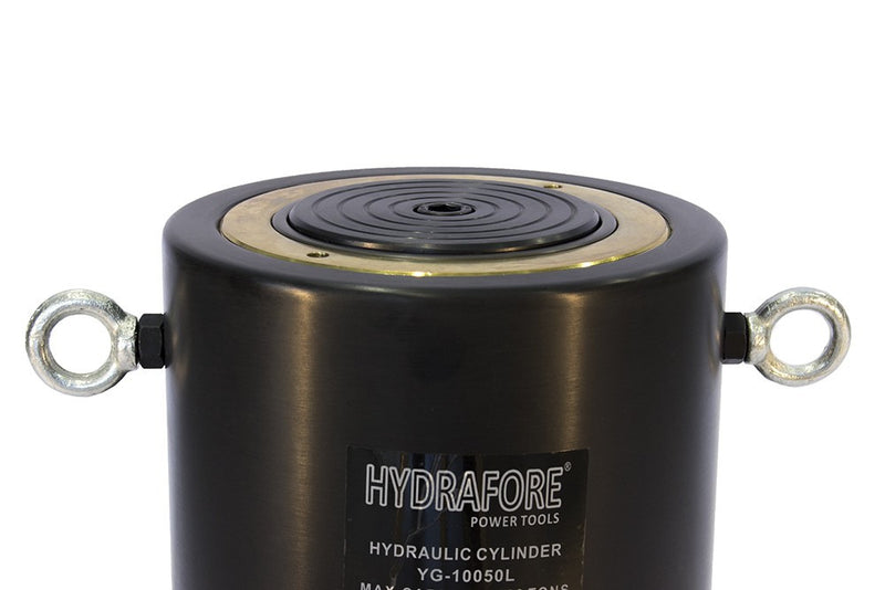 Alumínium hidraulikus munkahenger (100T, 50mm) (HYDRAFORE YG-10050L)