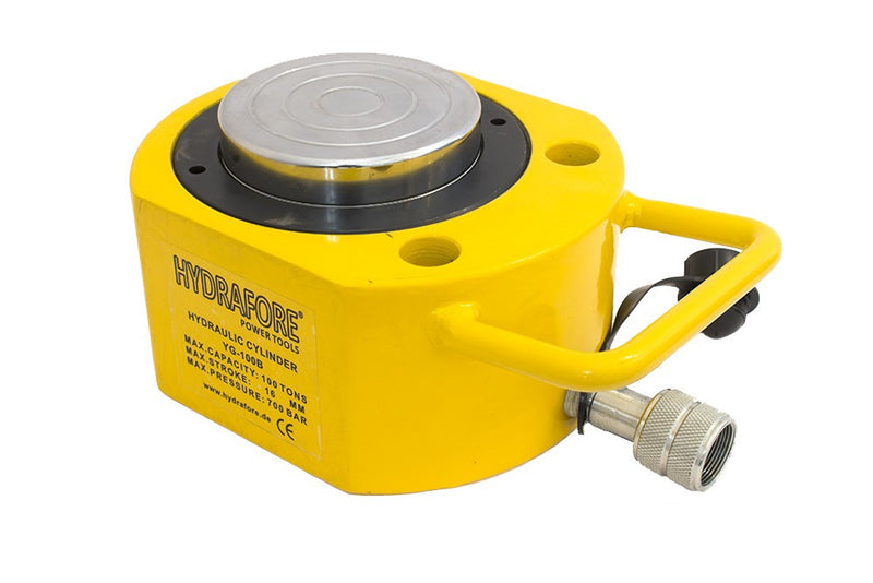 Alacsony hidraulikus munkahenger (100T, 16mm) (YG-100B)