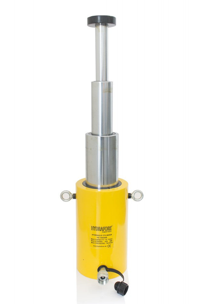 Teleszkópos hidraulikus munkahenger (10T, 435mm) (YG-10435D)