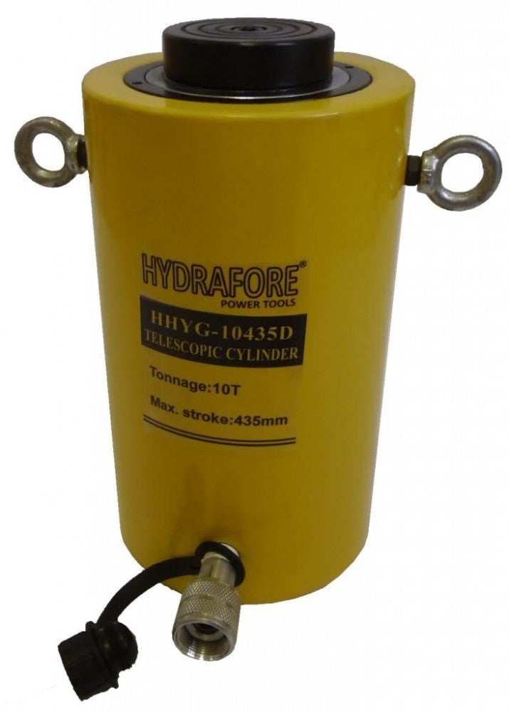 Teleszkópos hidraulikus munkahenger (10T, 435mm) (YG-10435D)