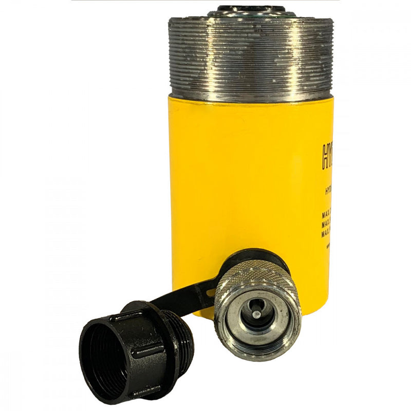 Egyszeres működésű, gallérmenetes hidraulikus munkahenger (10T, 50mm) (YG-1050CT)
