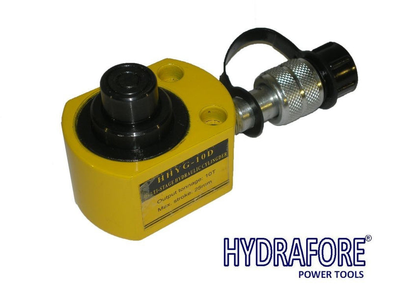 Többfokozatú alacsony hidraulikus munkahenger (10T, 25mm) (YG-10D)