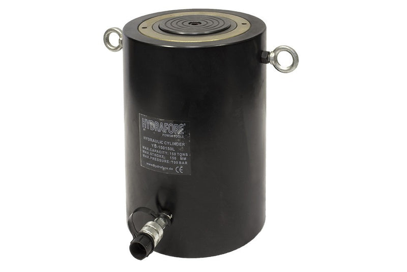 Aluminum hydraulic cylinder (150T, 150mm) (YG-150150L)