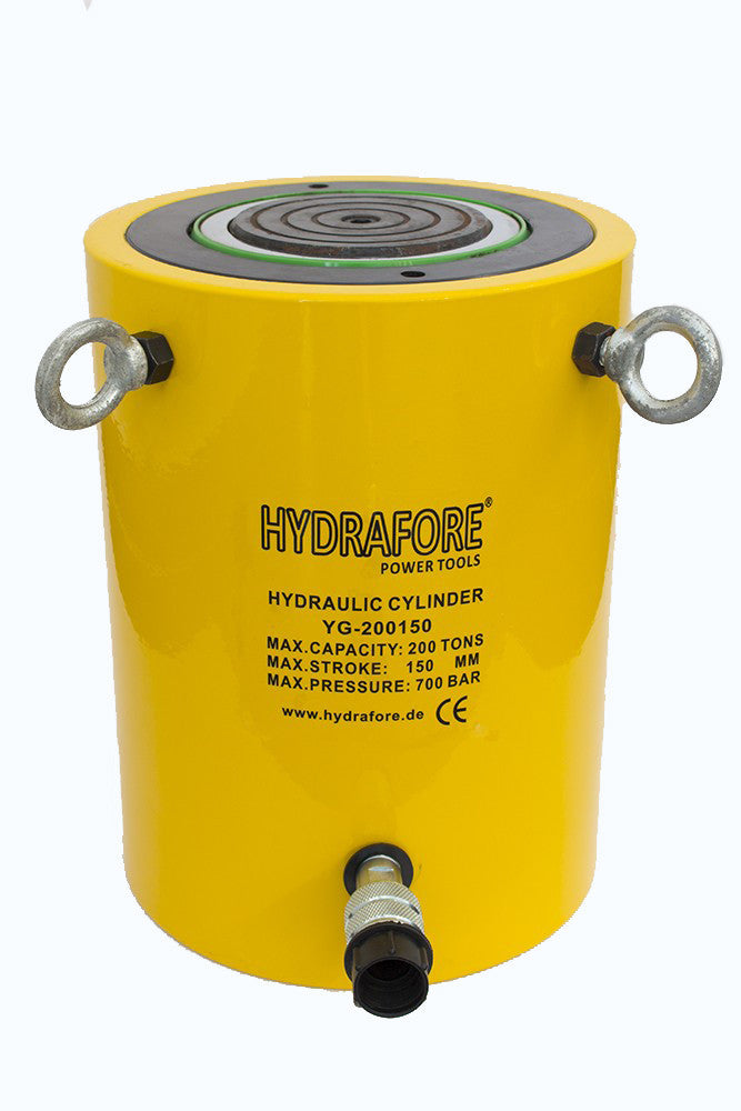Single-acting general hydraulic cylinder (200T, 150mm) (YG-200150)