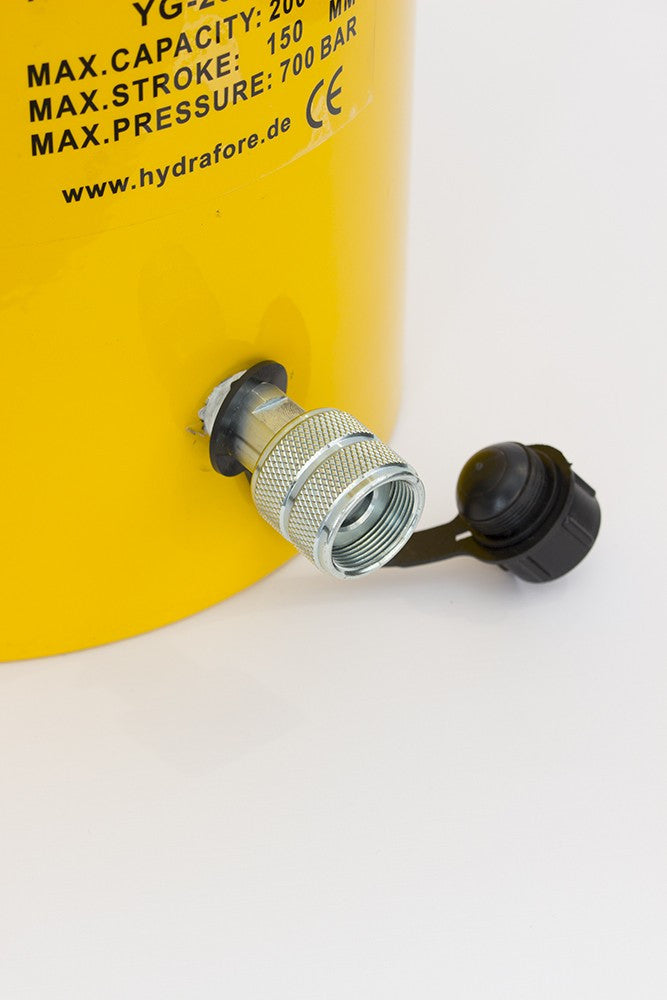 Single-acting general hydraulic cylinder (200T, 150mm) (YG-200150)
