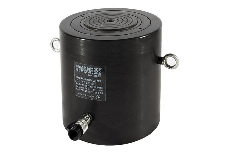 Alumínium hidraulikus munkahenger (200T, 50mm) (YG-20050L)