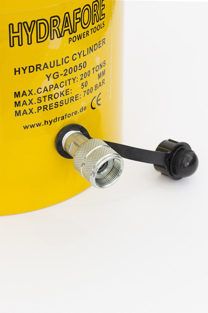 Egyszeres működésű általános hidraulikus munkahenger (200T, 50mm) (YG-20050)