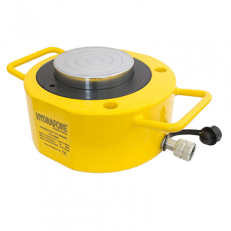Alacsony hidraulikus munkahenger (200T, 20mm) (YG-200B)