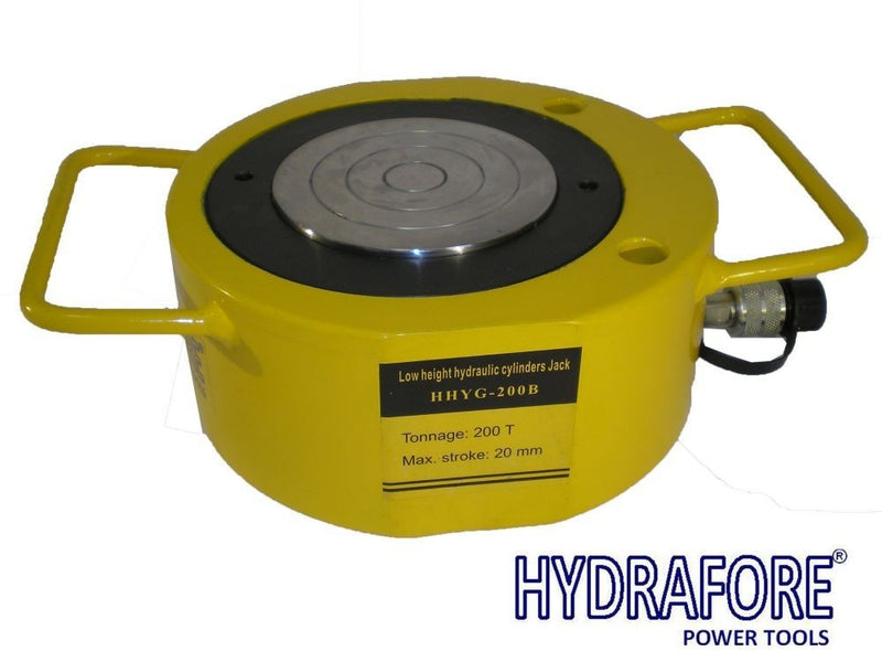 Alacsony hidraulikus munkahenger (200T, 20mm) (YG-200B)