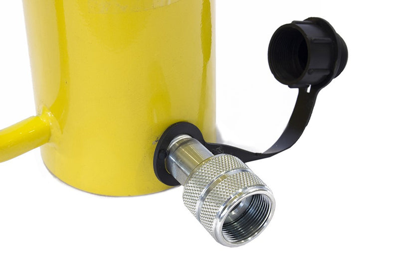 Egyszeres működésű biztosítóanyás hidraulikus munkahenger (20T, 150mm) (YG-20150LS)