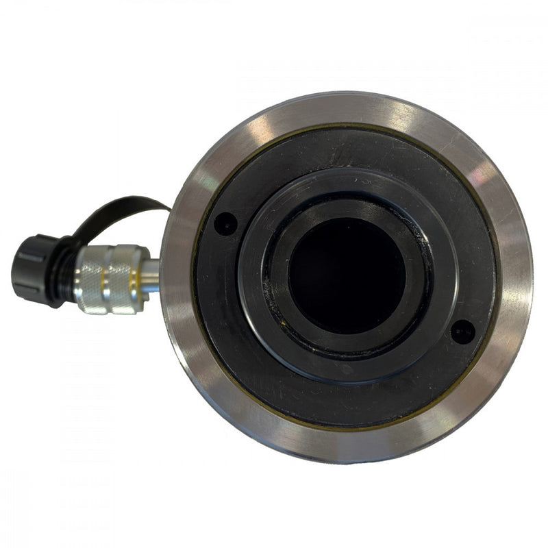 Egyszeres működésű, gallérmenetes, üreges hidraulikus munkahenger (20T, 50mm) (YG-2050KCT)