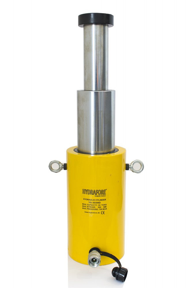 Teleszkópos hidraulikus munkahenger (30T, 300mm) (YG-30300D)