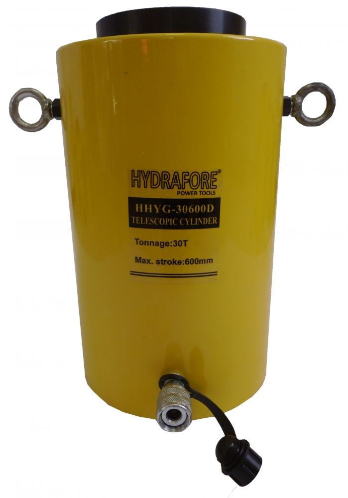 Teleszkópos hidraulikus munkahenger (30T, 600mm) (YG-30600D)