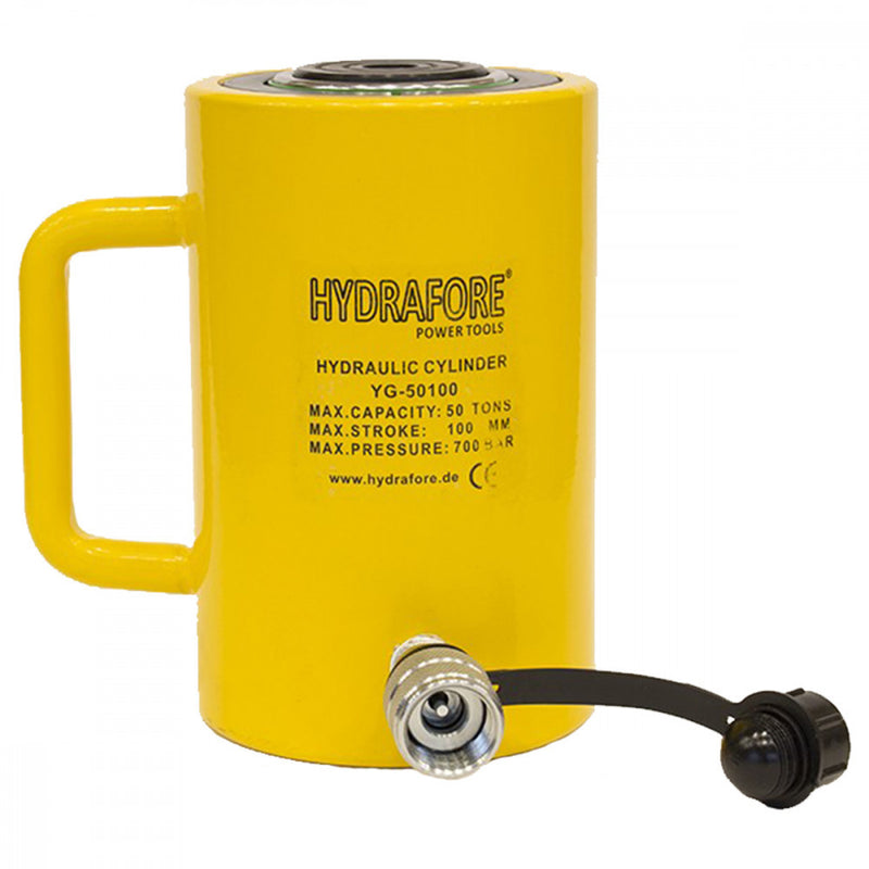 Egyszeres működésű általános hidraulikus munkahenger (50T, 100mm) (YG-50100)