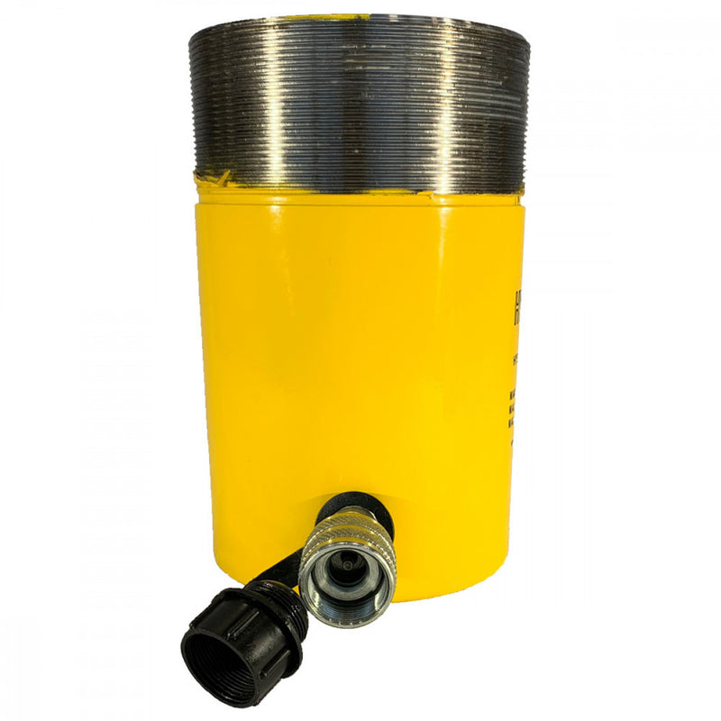 Egyszeres működésű, gallérmenetes hidraulikus munkahenger (50T, 100mm) (YG-50100CT)