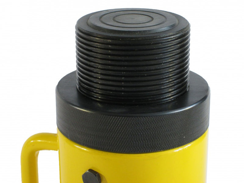 Egyszeres működésű biztosítóanyás hidraulikus munkahenger (50T, 150mm) (YG-50150LS)