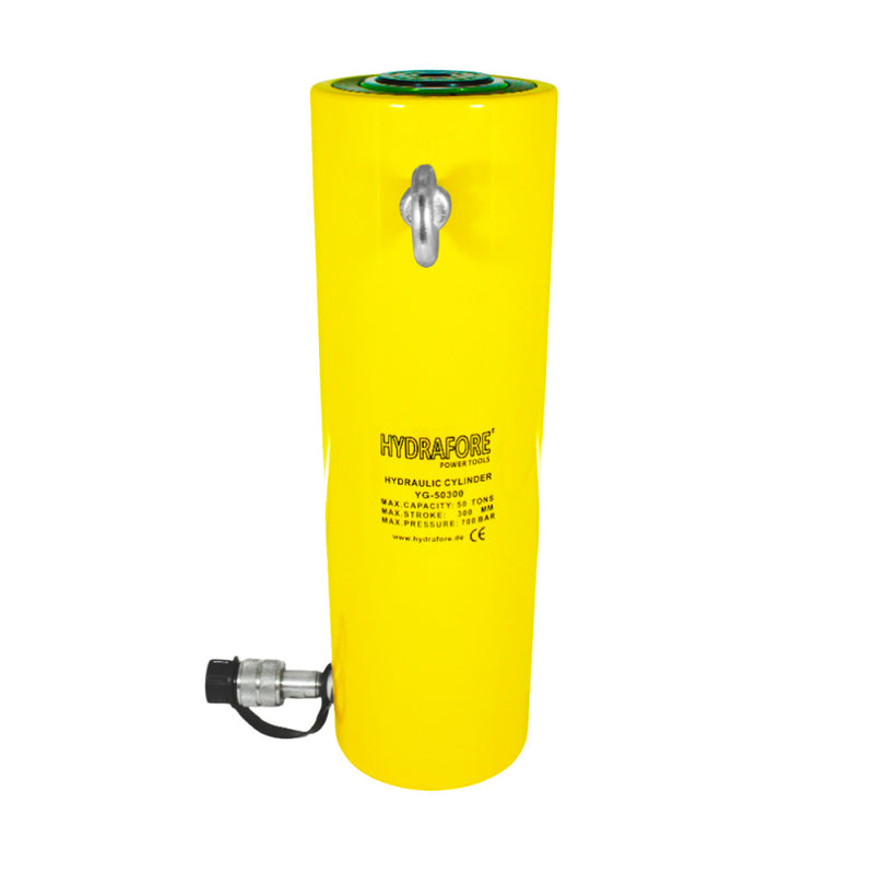 Egyszeres működésű általános hidraulikus munkahenger (50T, 300mm) (YG-50300)
