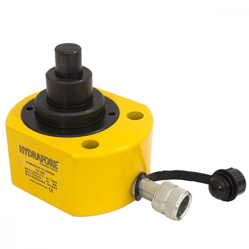 Többfokozatú alacsony hidraulikus munkahenger (50T, 66mm) (YG-50D)