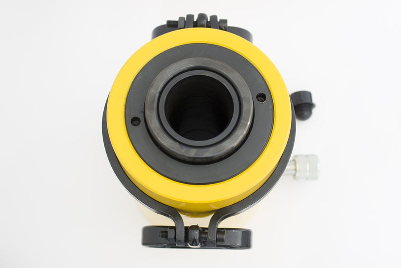 Egyszeres működésű üreges hidraulikus munkahenger (60T, 50mm) (YG-6050K)