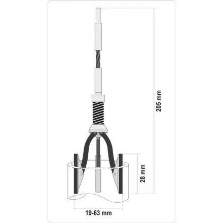 Henger hónoló 19-63mm (YATO YT-05810)