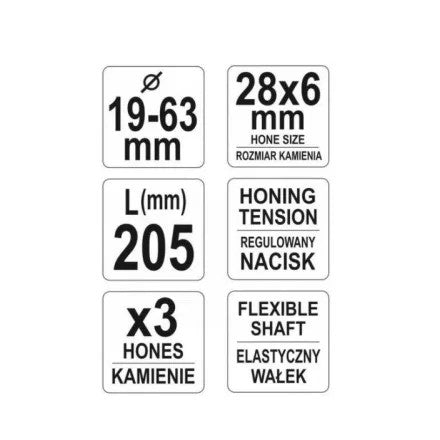 Henger hónoló 19-63mm (YATO YT-05810)