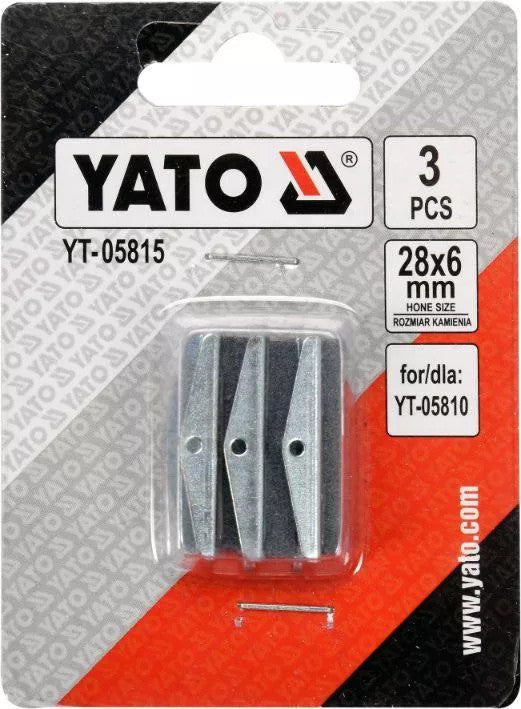 Honing tool replacement jaws 28x6mm (3pcs) (YATO YT-05815)
