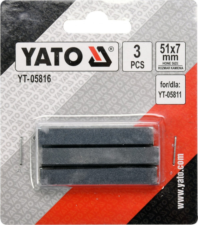 Cserélhető pofa hónolóhoz 51X7mm (3db) (YATO YT-05816)