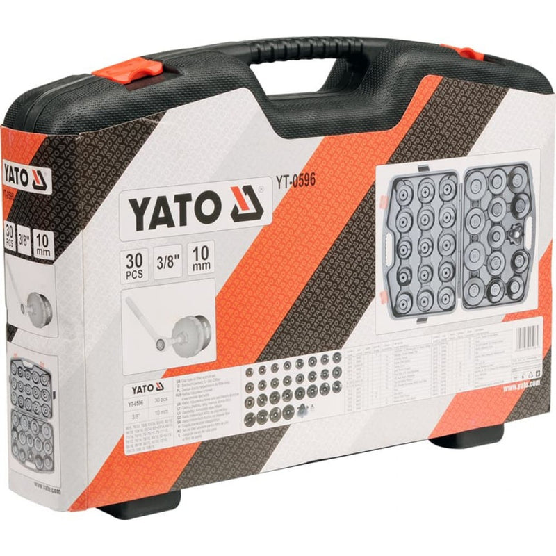 YATO Oil Filter Wrench Set 30 pcs 3/8" (YT-0596)
