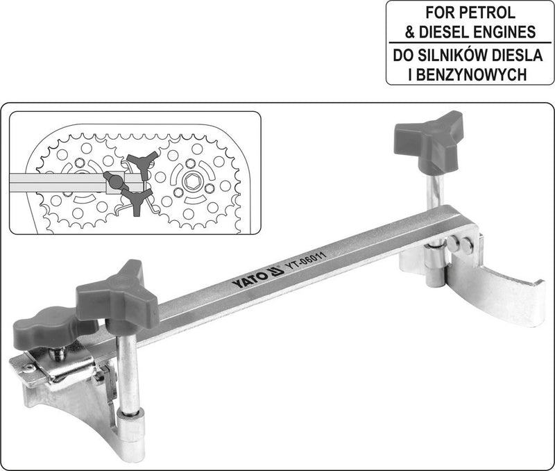 Univerzális vezérműtengely rögzítő (YATO YT-06011)