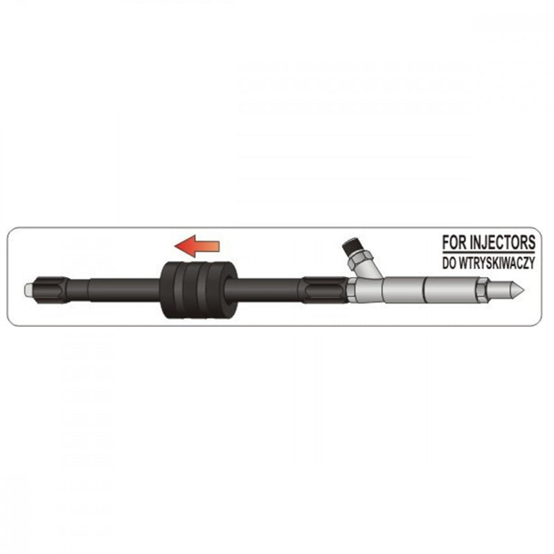 Diesel injector puller, nozzle extractor for engines M8-M14 (YATO YT-0617)