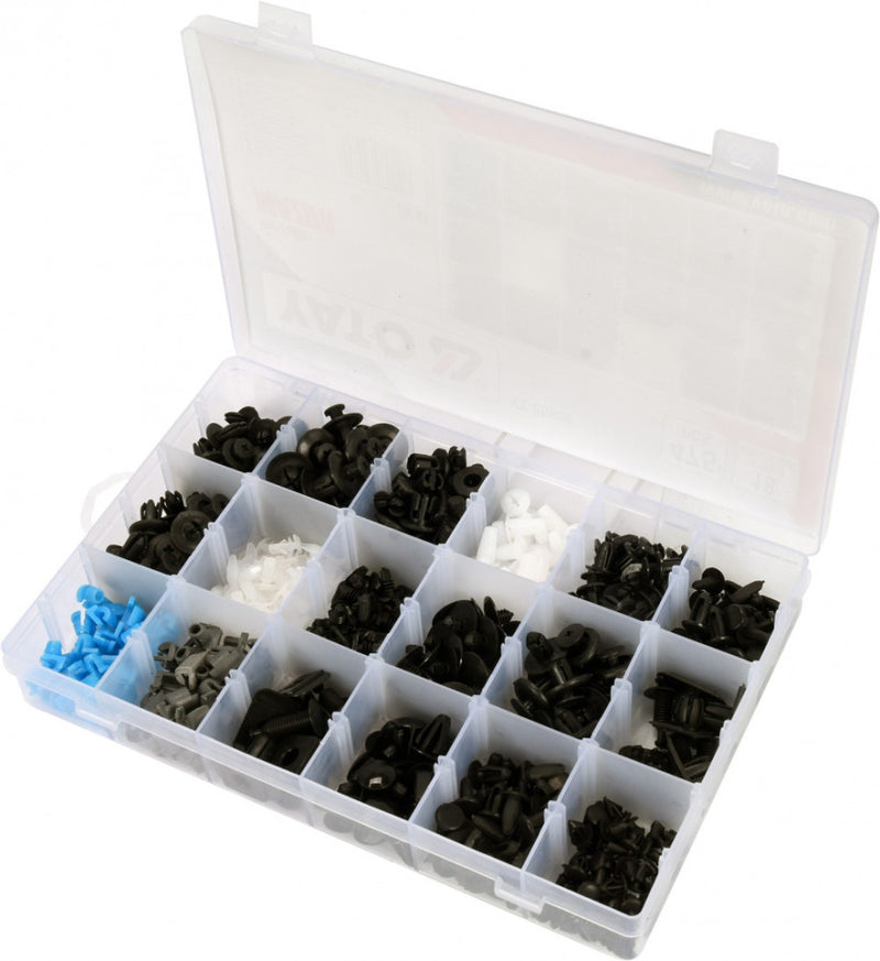 Upholstery clip, hole cover set Mazda 475pcs (YATO YT-06658)