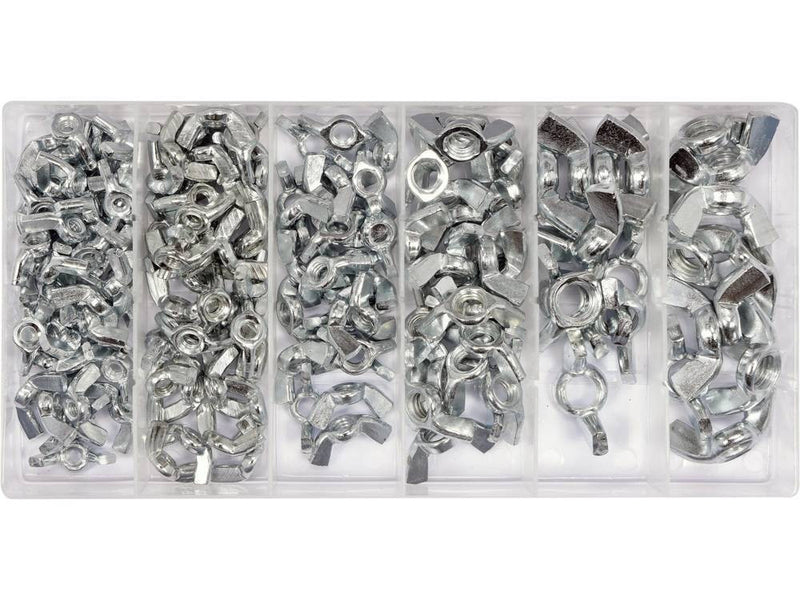 Wing Nut Set M4-M10, 150 pcs (YATO YT-06776)