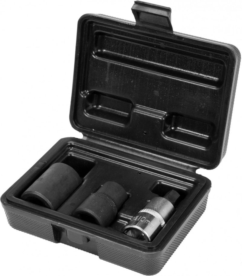Socket set for brake calipers, 10-14-19mm, 1/2" (YATO YT-06807)