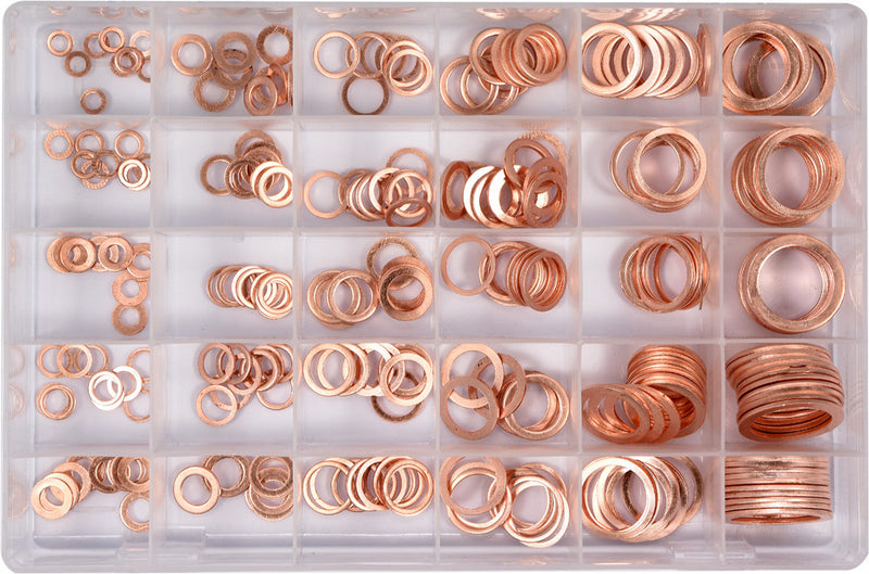 Copper washer set 300 pcs (YATO YT-06872)