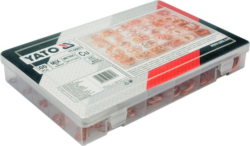 Copper washer set 300 pcs (YATO YT-06872)