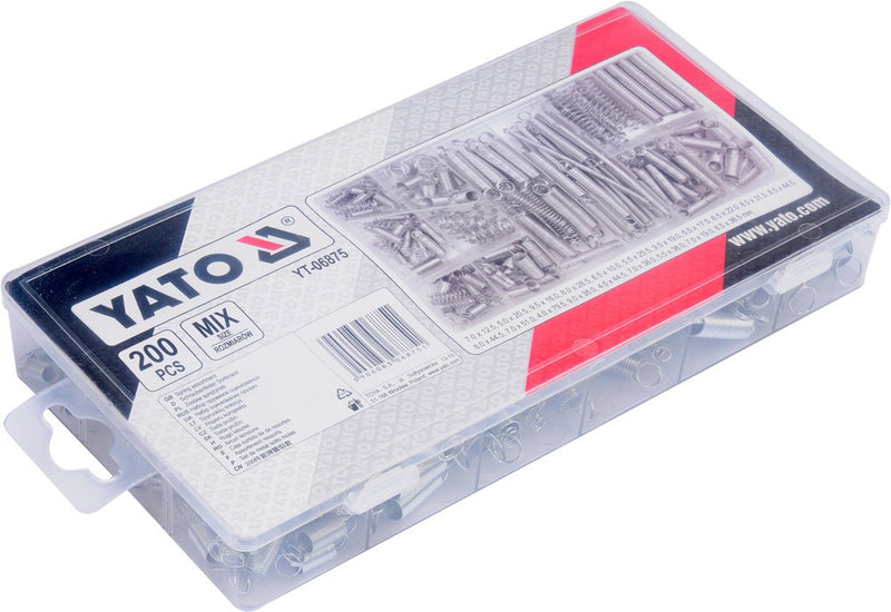 Spring assortment 200pcs (various types) (YATO YT-06875)