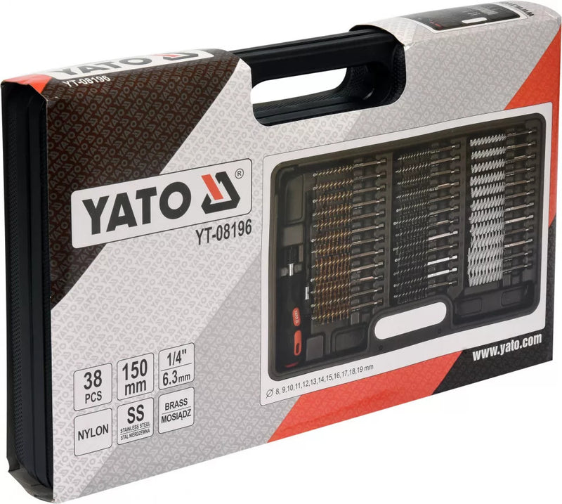 Cylinder Head Cleaning Brush Set 38-piece 8-19 mm (YT-08196)